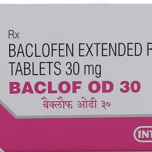 Baclof Od 30mg Tablets | 100-Count | BACLOFEN