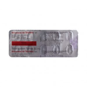 Brivasign 50mg Tablets | 100-Count | BRIVARACETAM