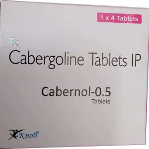 Caberdost 0.5mg Tablets | 100-Count | CABERGOLINE