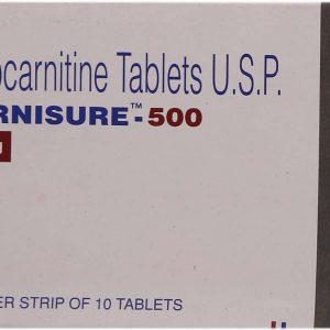 Carnisure 500mg Tablets | 100-Count | LEVOCARNITINE
