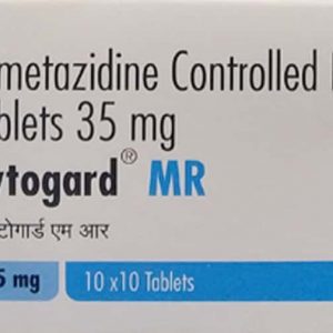 Cytogard Mr 35mg Tablets | 100-Count | TRIMETAZIDINE