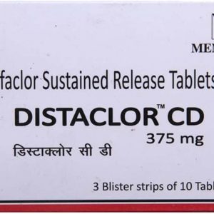 Distaclor CD 375mg Tablets | 100-Count | CEFACLOR