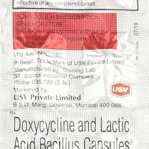 Doxt-Sl Tablets | 100-Count | DOXYCYCLINE / LACTIC ACID