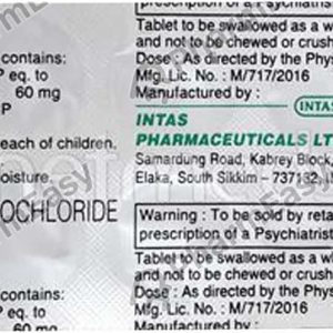 Duvanta 60mg Tablets | 100-Count | DULOXETINE