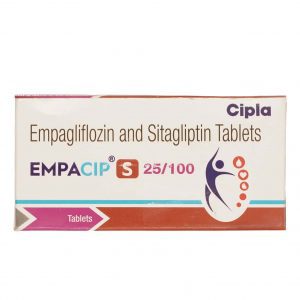 Empacip 25mg Tablets | 100-Count | EMPAGLIFLOZIN