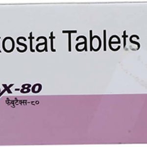 Febutax 80mg Tablets | 100-Count | FEBUXOSTAT