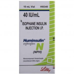 Huminsulin N 40iu Tablets | 120-Count | INSULIN