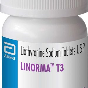Linorma T3 20mcg Tablets | 100-Count | LIOTHYRONINE SODIUM