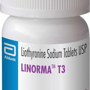 Linorma T3 5mcg Tablets | 100-Count | LIOTHYRONINE SODIUM
