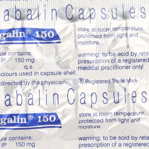 Maxgalin 150mg Tablets | 100-Count | PREGABALIN