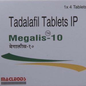 Megalis 10mg Tablets | 100-Count | TADALAFIL