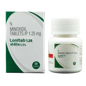 Minoxihead 1.25mg Tablets | 100-Count | MINOXIDIL