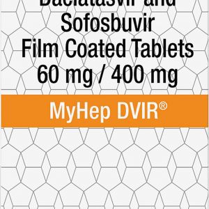 Myhep Dvir Tablets | 112-Count | SOFOSBUVIR / VELPATASVIR