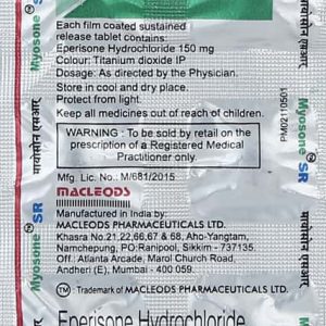 Myosone SR Tab Tablets | 100-Count | EPLERENONE