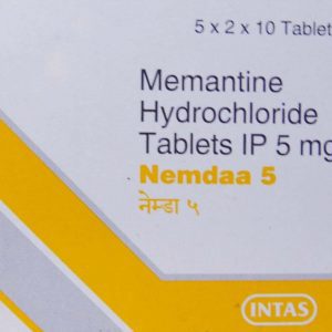 Nemdaa 5mg Tablets | 100-Count | MEMANTINE