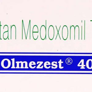 Olmezest 40mg Tablets | 100-Count | OLMESARTAN