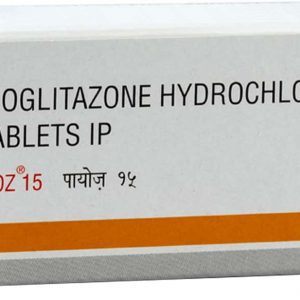 Pioglit 15mg Tablets | 100-Count | PIOGLITAZONE