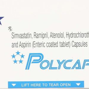 Polycap Cap Tablets | 105-Count | MULTIVITAMIN / ASPIRIN / STATIN