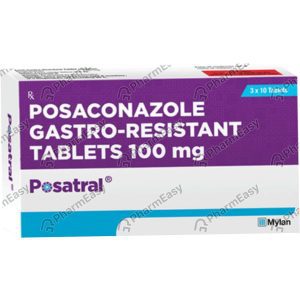 Posatral 100mg Tablets | 100-Count | POSACONAZOLE
