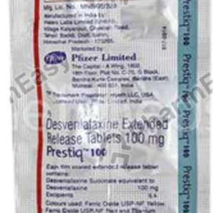 Prestiq 100mg Tablets | 100-Count | DESVENLAFAXINE