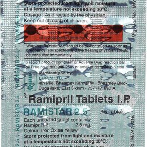 Ramspin 2.5mg Tablets | 100-Count | PROPRANOLOL