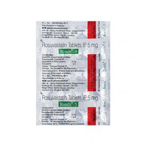 Rosufree 5mg Tablets | 100-Count | ROSUVASTATIN