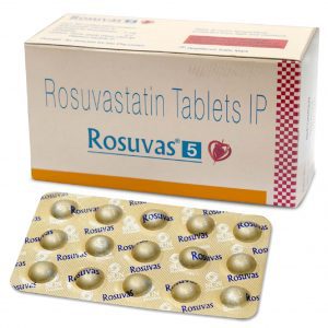 Rosuvas 5mg Tablets | 105-Count | ROSUVASTATIN