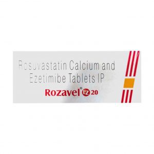 Rozavel-Ez 20mg Tablets | 100-Count | ROSUVASTATIN