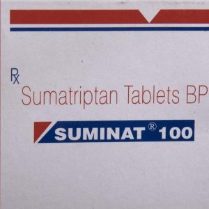 Suminat 100mg Tablets | 100-Count | SUMATRIPTAN