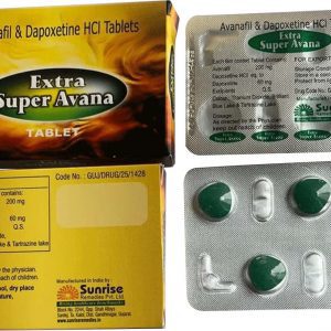 Super Avana Tablets | 100-Count | COMBO ED