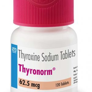 Thyronorm 62.5mg Tablets | 120-Count | LEVOTHYROXINE