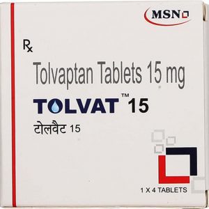Tolvat 15mg Tablets | 100-Count | TOLVAPTAN