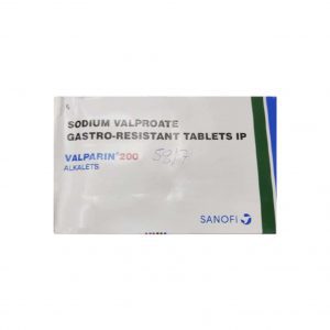 Valparin 200mg Alkalets Tablets | 105-Count | VALPROATE