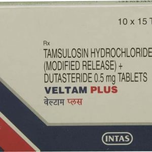 Veltam Plus Tab Tablets | 105-Count | TAMSULOSIN