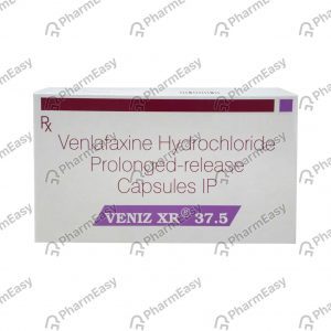 Veniz XR 37.5mg Tablets | 100-Count | VENLAFAXINE
