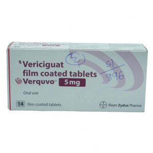 Verquvo 5mg Tablets | 112-Count | VERICIGUAT
