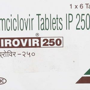 Virovir 250mg Tablets | 102-Count | VALACYCLOVIR