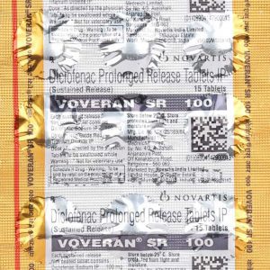 Voveran D Tab Tablets | 100-Count | DICLOFENAC SODIUM