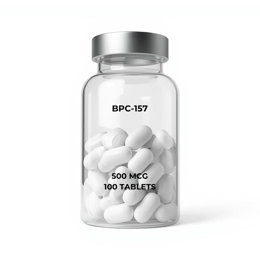 bpc-157 pro tablets - 500mcg | 100-Count | Oral Research Best Peptide for Gut
