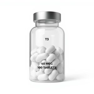 T3 Liothyronine 40mcg Tablets | 100-Count | Liothyronine / T3