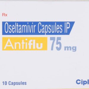 Antiflu 75mg Tablets | 100-Count | OSELTAMIVIR