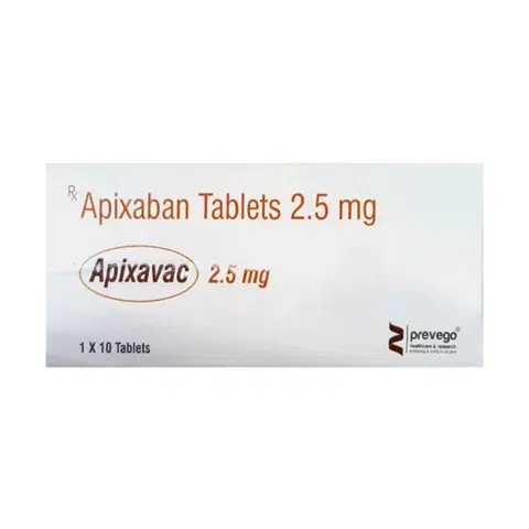 Apixavac 2.5mg