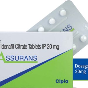 Assurans 20mg Tablets | 105-Count | SILDENAFIL (PULMONARY ARTERIAL HYPERTENSION)