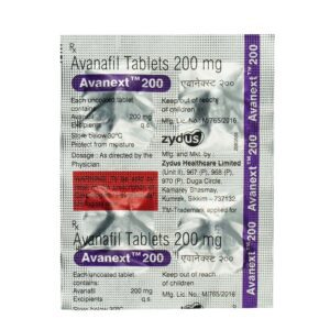Avaforce 200mg Tablets | 100-Count | AVANAFIL