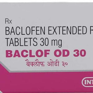 Baclof Od 30mg Tablets | 100-Count | BACLOFEN