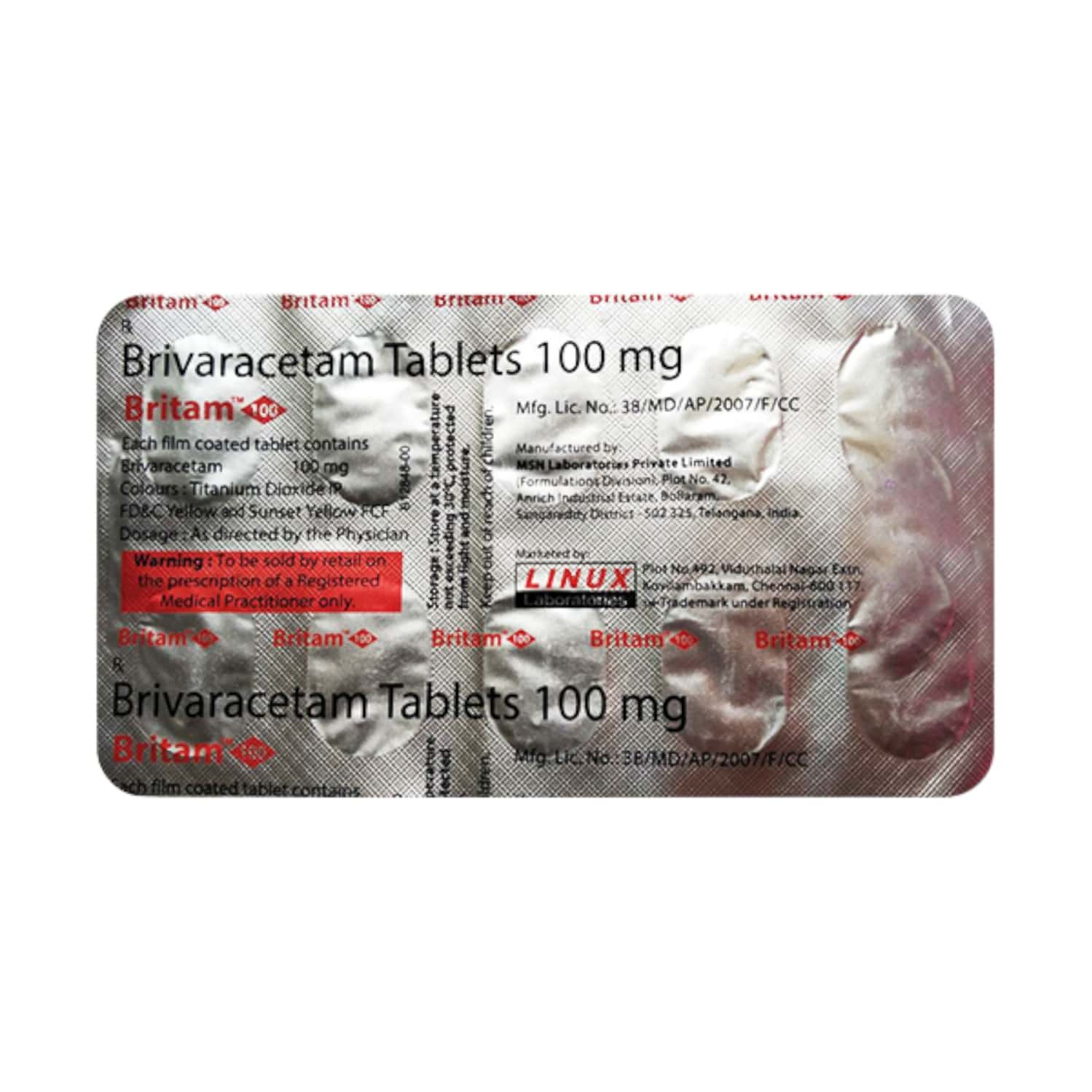 Briveratam-100mg-Tablets-100-Count