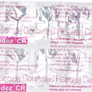 Budez CR 3mg Tablets | 100-Count | BUDESONIDE