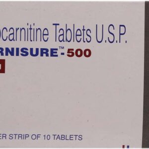 Carnisure 500mg Tablets | 100-Count | LEVOCARNITINE