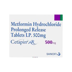Cetapin XR 500mg Tablets | 105-Count | METFORMIN