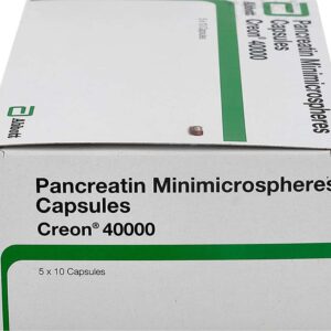 Creon 40000mg Tablets | 100-Count | PANCREATIN